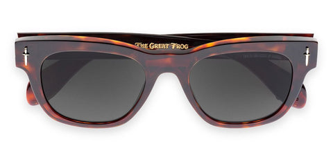 Cutler and Gross Sun x The Great Frog The Crossbones GFSN003 02 Tiger Eye Havana