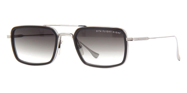 DITA Flight.008 DTS 134 01 Grey and Black Sunglasses - US