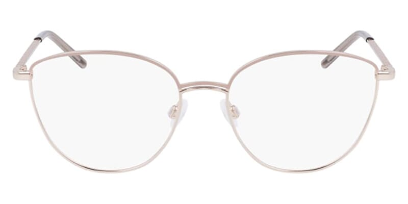 dkny rose gold glasses