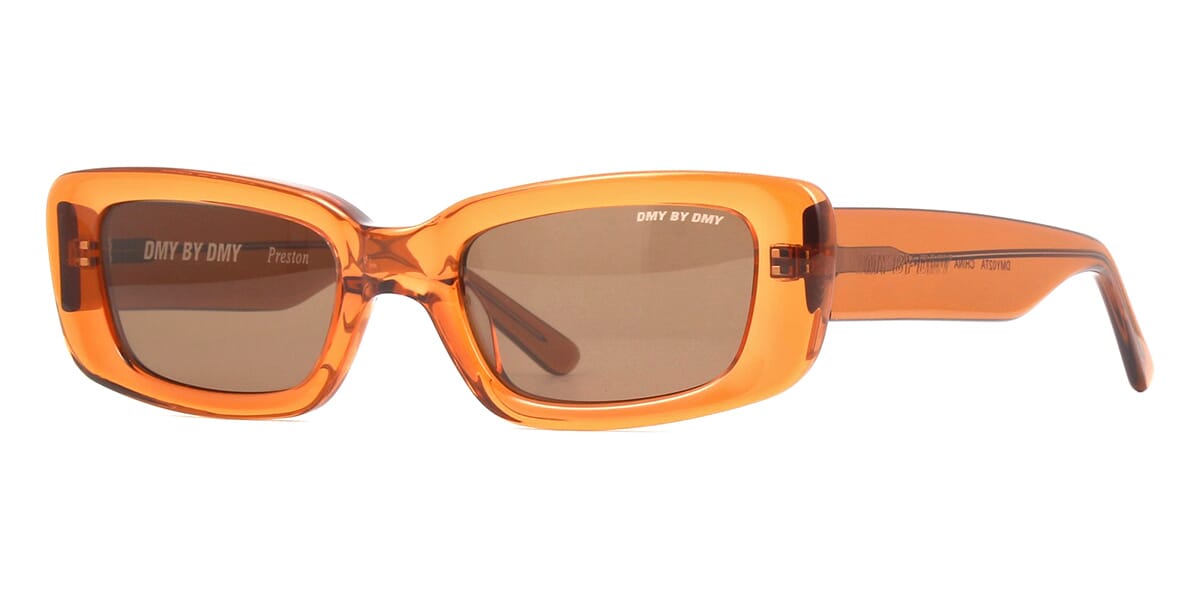 DMY BY DMY Preston DMY02TA Transparent Amber Sunglasses