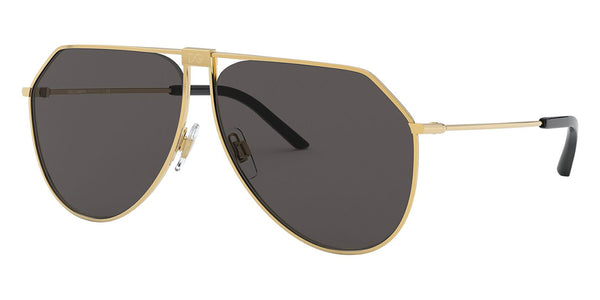 Dolce & Gabbana DG2248 Black Matte Sunglasses Pilot Aviator Men Unisex Women D&G Dolce & Gabbana | Accessories | Dolce Gabbana Dg2248 Black  main image 4