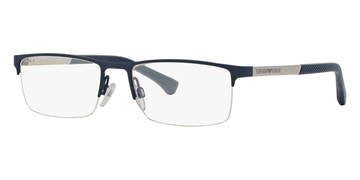 Emporio Armani EA1041 3131 Rectangle Blue Glasses | PRETAVOIR - US