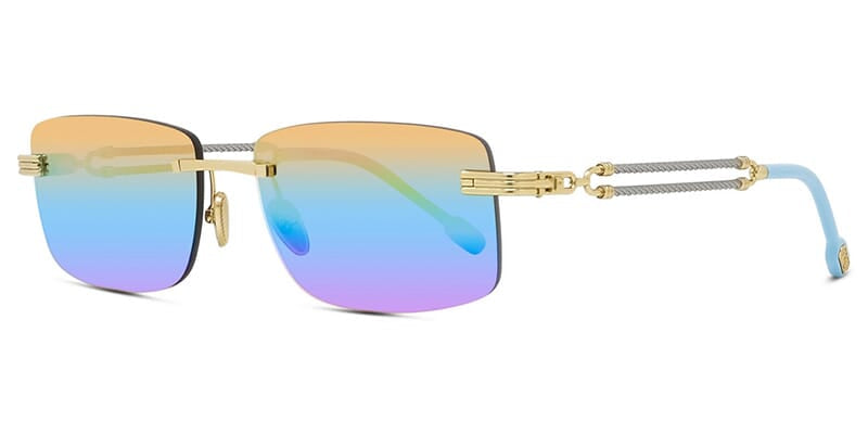 Opticor™, Safety Glasses Rainbow Mirror: #E01B90 - Ixports