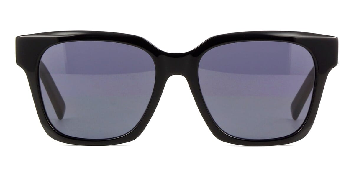 Black 4G-logo flat-top acetate sunglasses | Givenchy | MATCHES UK