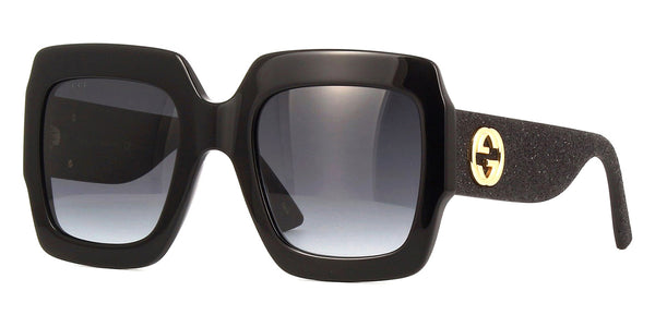 Gucci GG0102S 001 - As Seen On Gal Gadot Sunglasses - US