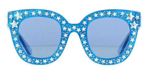 Blue Gucci Star Glasses Gucci Blue Men's Square Sunglasses GG1343O