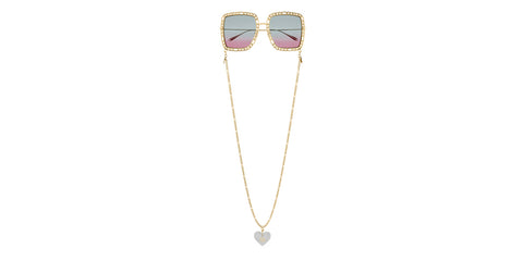 Gucci GG1033S 003 with Detachable Jewellery Pendant