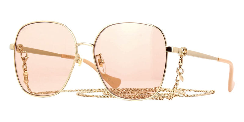 Gucci GG1089SA 003 with Detachable Chain Sunglasses - US