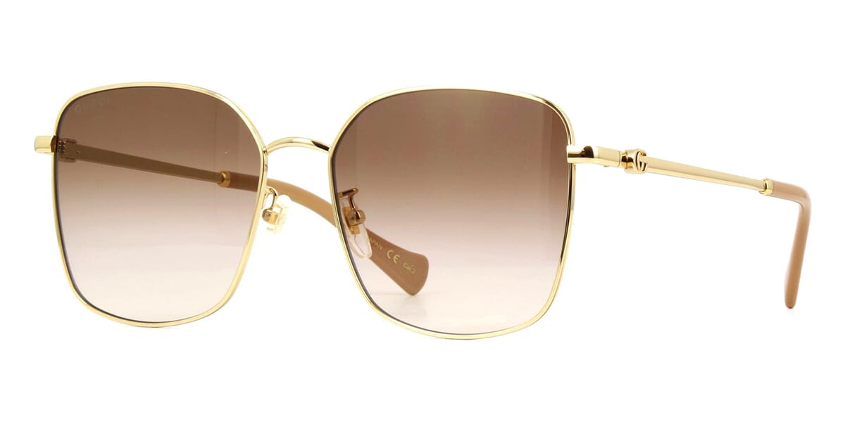 Gucci GG1147S Women Sunglasses - Gold