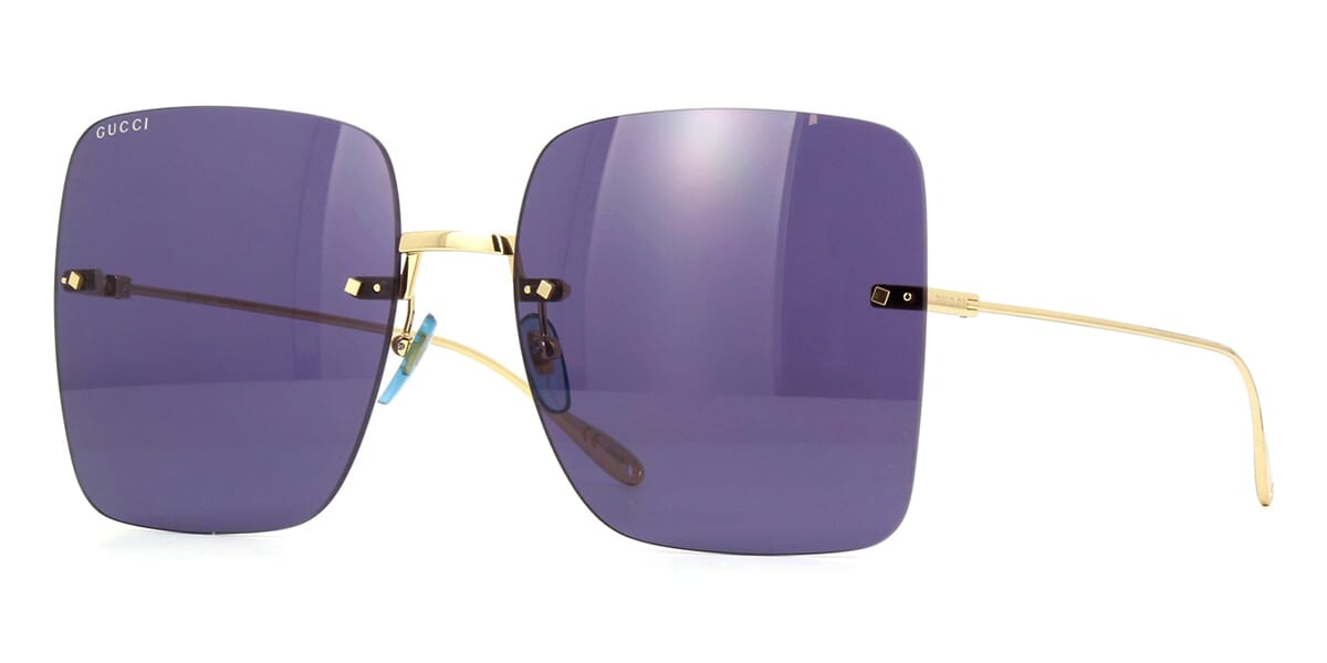 Logo-embellished square sunglasses in metallic - Dolce Gabbana | Mytheresa