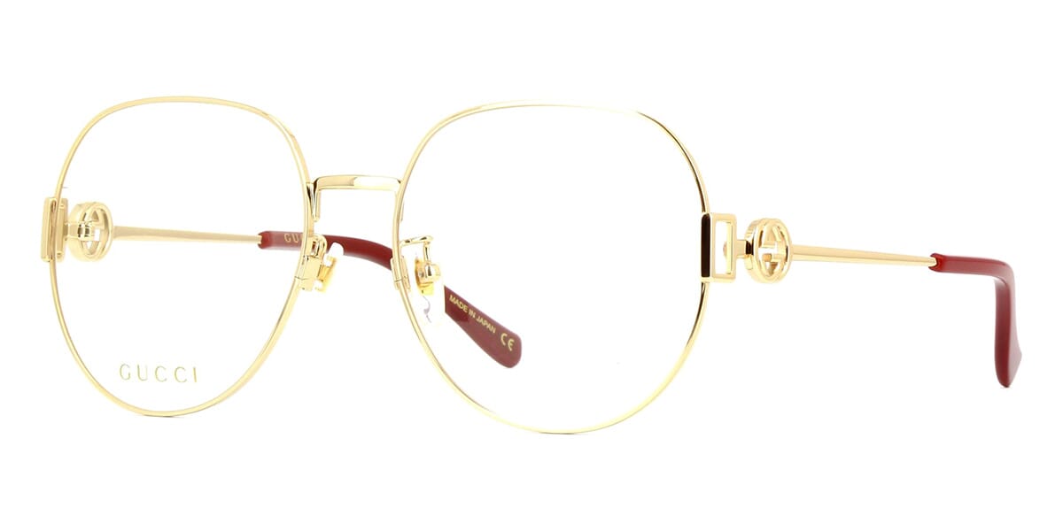 Gucci GG1208O 001 Glasses Gold