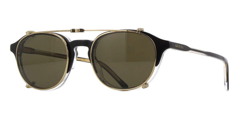 Gucci GG1212S 002 with Folding Clip-On Sunglasses