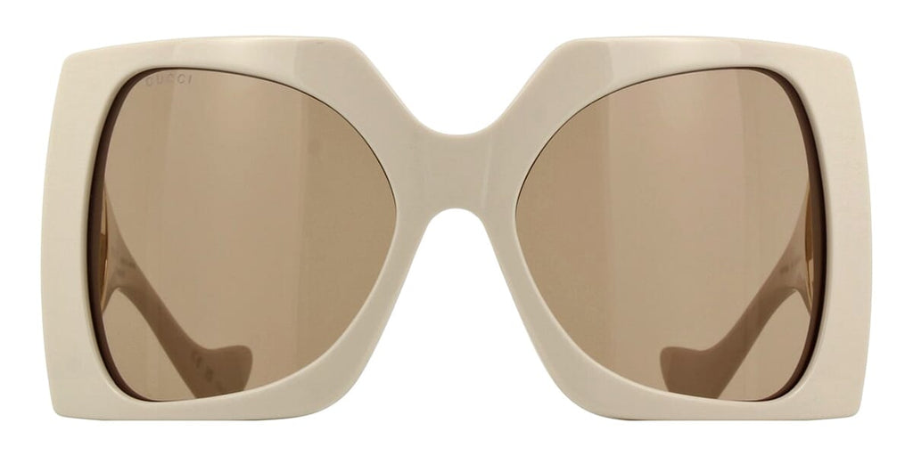 NEW GUCCI GG1255S 002 OVERSIZED IVORY SQUARE WOMEN SUNGLASSES GUCCI GG 1255S Gucci GG1255S 002 Sunglasses - US main image 2
