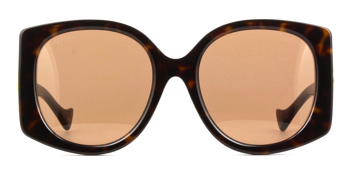 Gucci Monogram Acetate Cat-eye Sunglasses in Blue