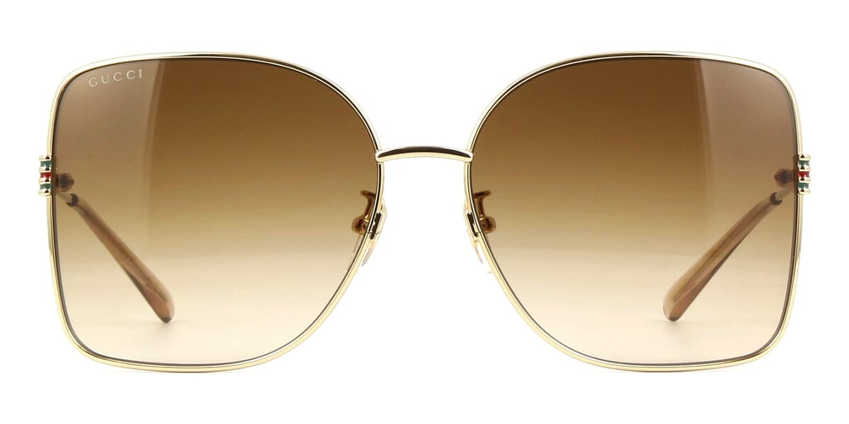 Gucci micro metal sunglasses