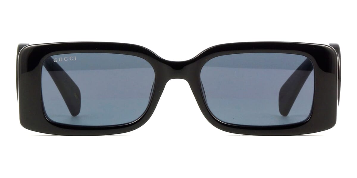 Gucci GG1425S 005 Sunglasses Shiny Black