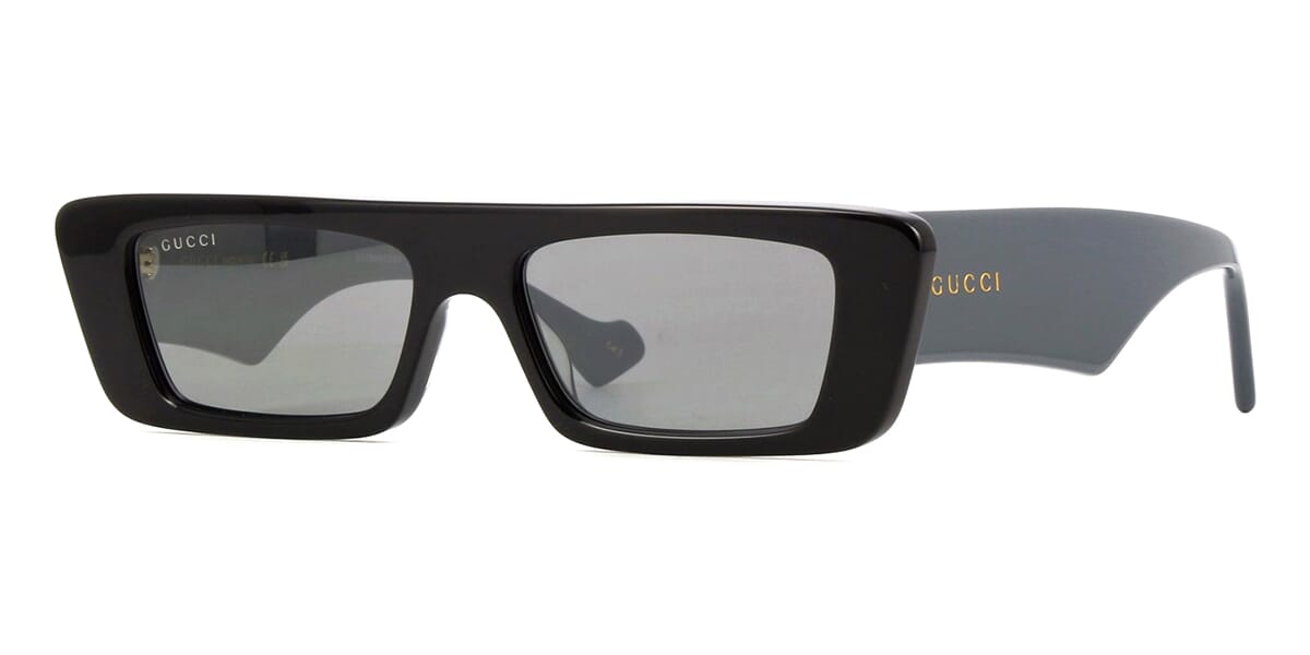 Gucci Eyewear Logo rectangular-frame Sunglasses - Farfetch