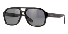 ?️ New Gucci GG1842S 001 Sunglasses - Shiny Black Frame, Grey Lenses Gucci GG1842S S (53 - 17) with Grey lenses and Black frame  main image 2
