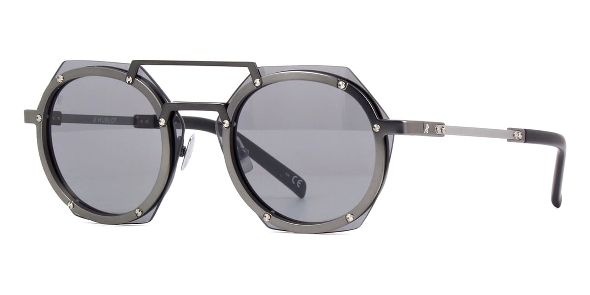 Hublot H006 078 000 Titanium Silver Sunglasses With Silver Lenses - US
