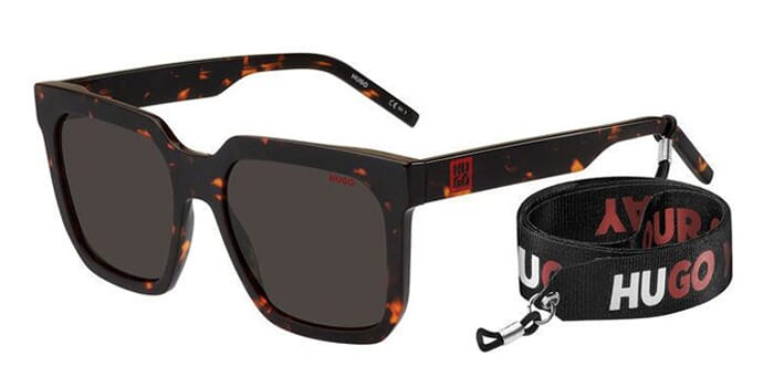 Hugo Boss Hugo HG1218/S 086IR with Detachable Strap Sunglasses
