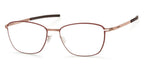 ic! berlin Aliza 2.0 Fired Copper Circle Glasses