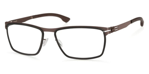 ic! berlin Chromium Teak Black Glasses