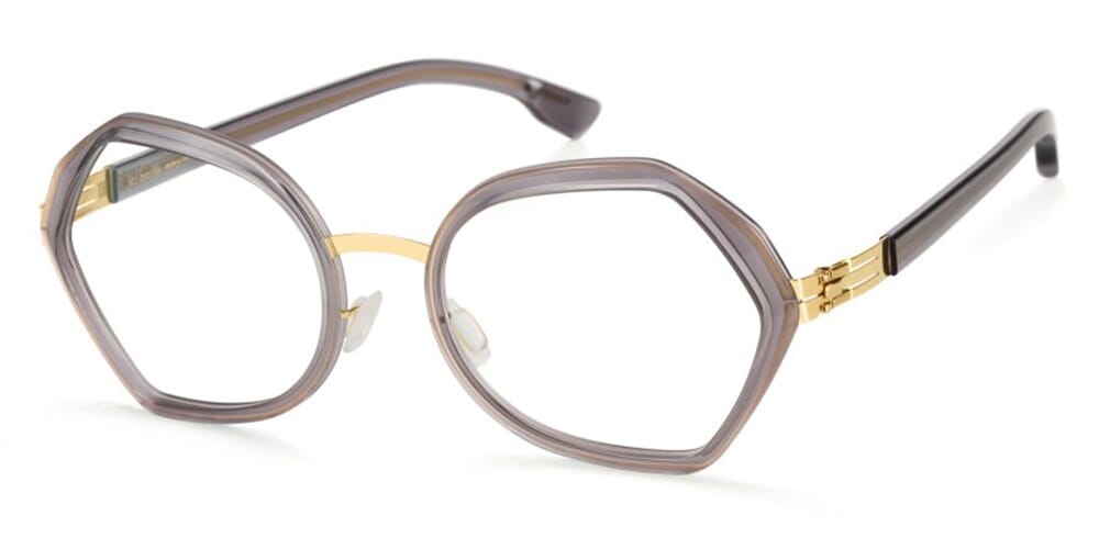 ic! berlin Emmeline Sun Gold Ecogrey Glasses