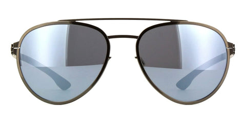 ic! Berlin Ferrum Gunmetal Sunglasses