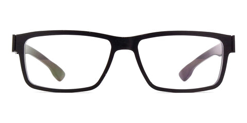 ic! berlin Hack Rough Black and Matte Black Glasses