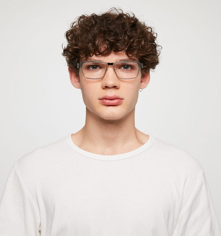 ic! berlin Igor Gun Metal Sky Grey Glasses