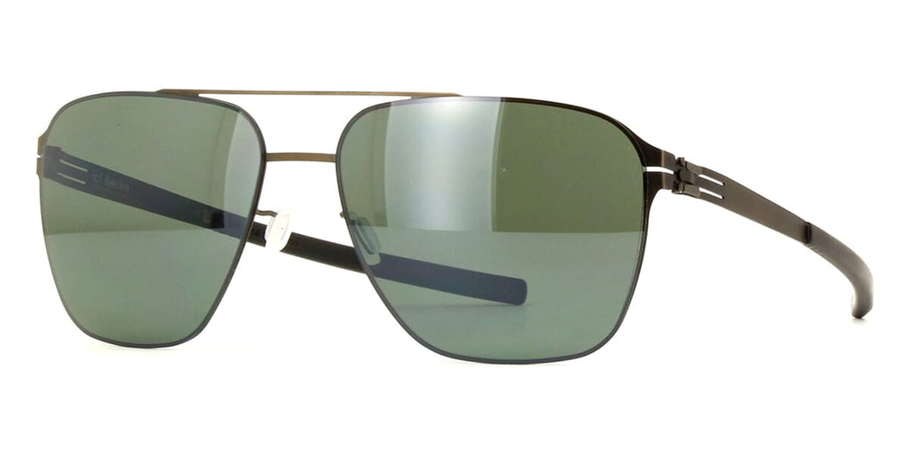 ic! Berlin Jonathan I Large Graphite Polarised Sunglasses