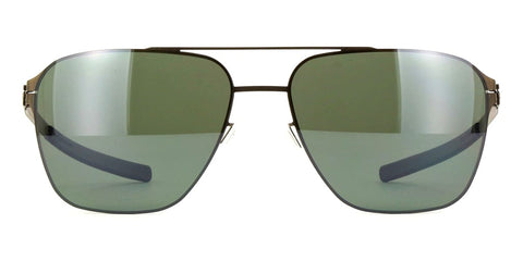 ic! Berlin Jonathan I Large Graphite Polarised Sunglasses