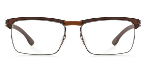 ic! berlin Kenneth Y Teak Mahagony Glasses