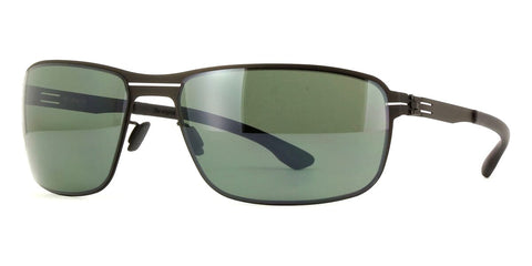 ic! Berlin Lance Black Polarised Sunglasses