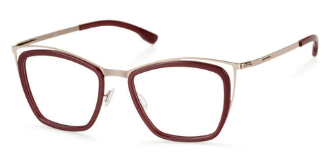 ic! berlin Louisa Shiny Bronze Burgundy Glasses