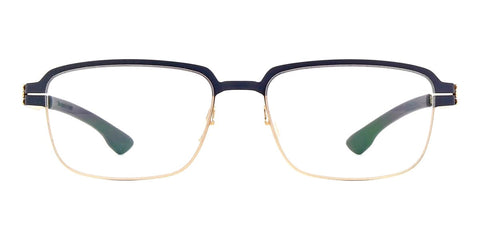 ic! berlin Luan Rose Gold and Marine Blue Pop Glasses