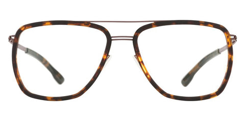 ic! berlin Magnus Teak Magma Glasses