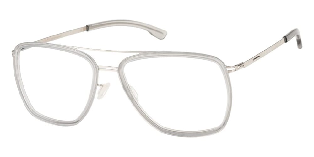 ic! berlin Magus Rough Sky Grey Glasses