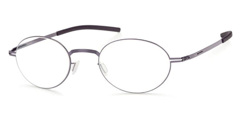 ic! berlin Osure Rose Bordeaux Circle Glasses