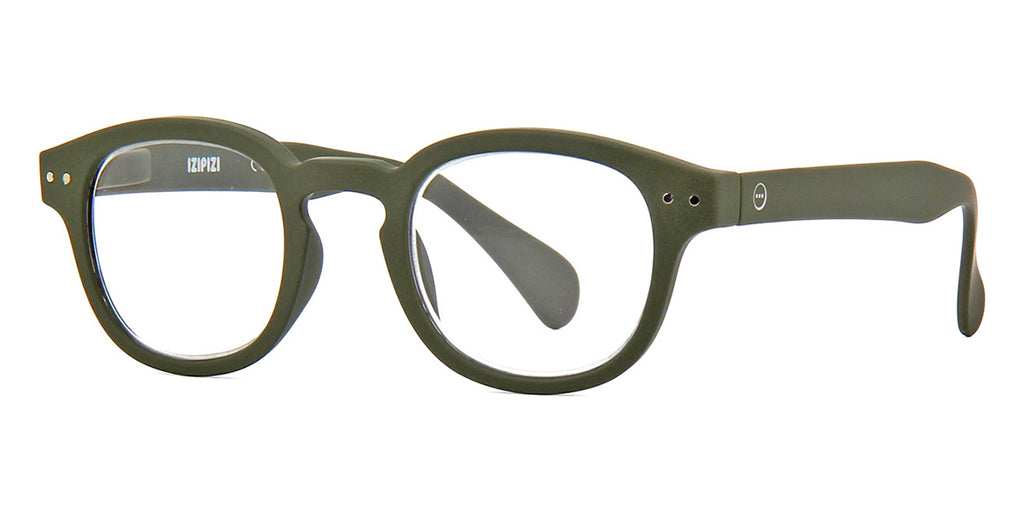 izipizi c c25 khaki green reading glasses