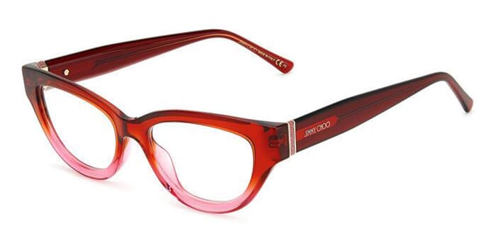 Jimmy choo discount red glasses