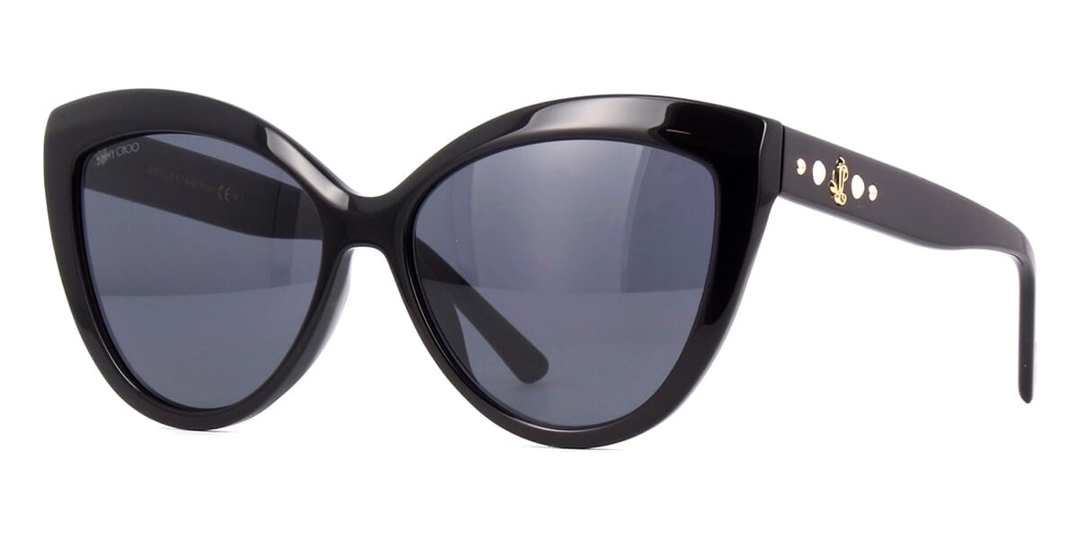 Jimmy choo discount sunglasses black