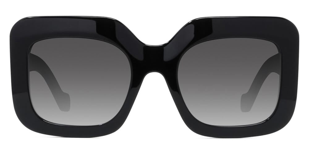 Loewe Women's Chunky Anagram Square Sunglasses