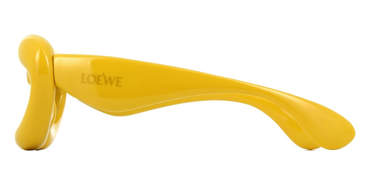 Loewe Inflated LW40097I 39A | Inflated Yellow Cat Eye Sunglasses - US