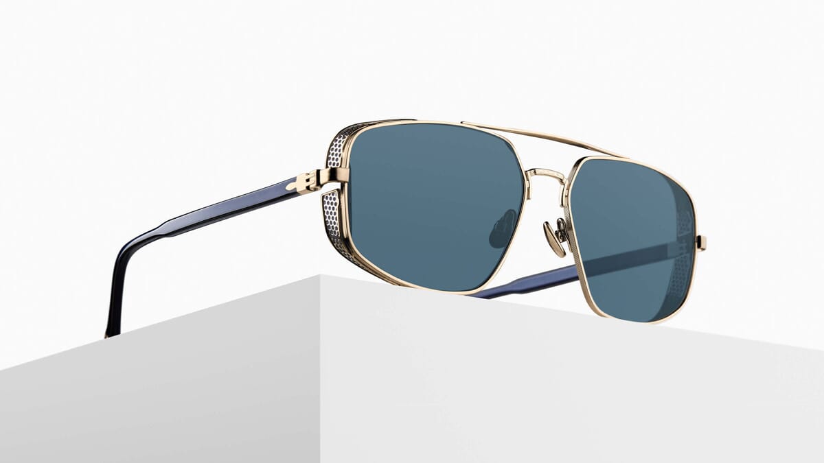 Matsuda Sun M3111 BG with Mesh Side Shield Sunglasses