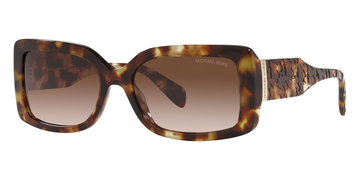 Michael Kors Brown Gradient Square Ladies Sunglasses MK2149U 334613 56