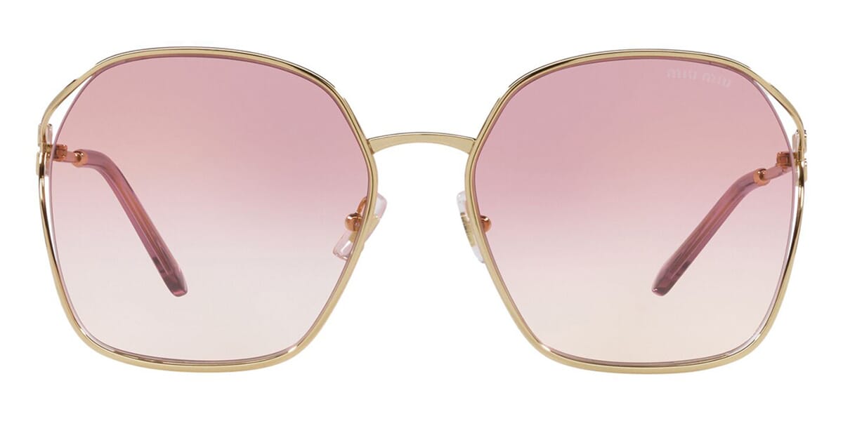 Miu miu 2025 rose gold sunglasses