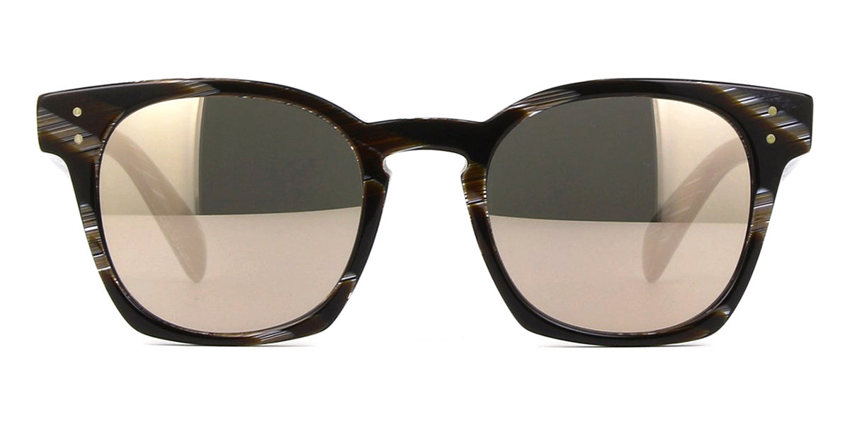 Oliver Peoples Byredo OV5310SU 1593/T7 Black Horn/Gold Mirror 