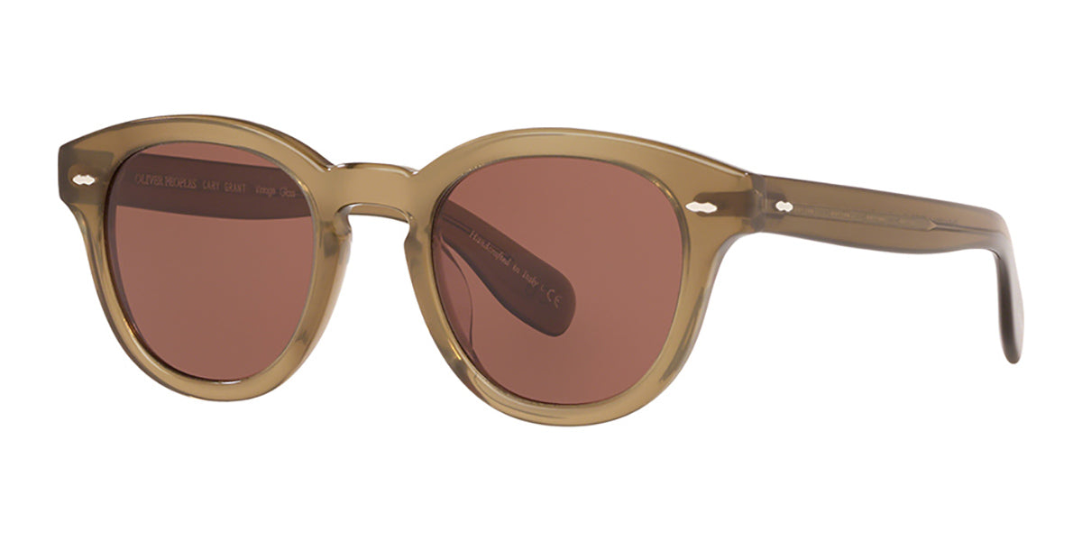 Oliver Peoples OP-2005 Women's Sunglasses Gold Frames Brown  PRESCRIPTION LENSES