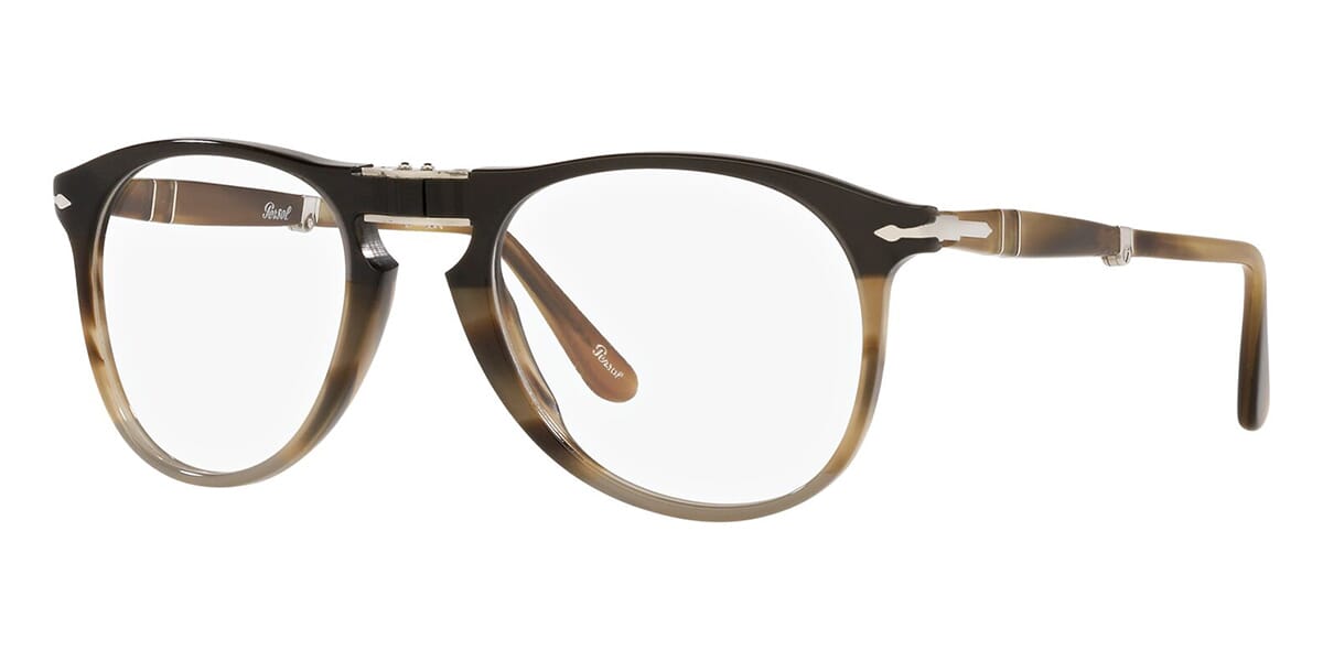 Persol Sunglasses Men's 2480-S 1097/71 Black-Gold/Grey Gradient 50-22-145mm  | EyeSpecs.com